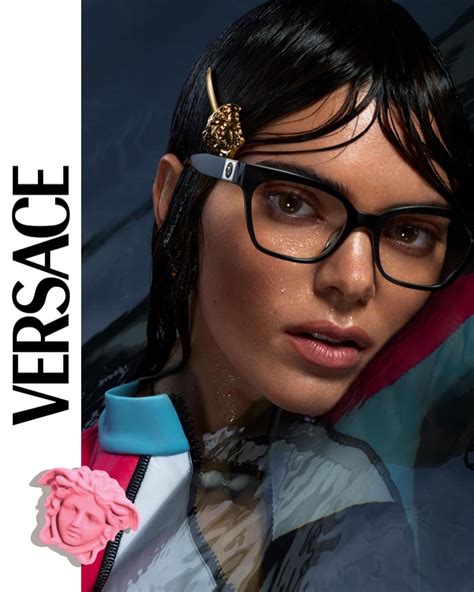 kendall jenner versace glasses|irina shayk versace.